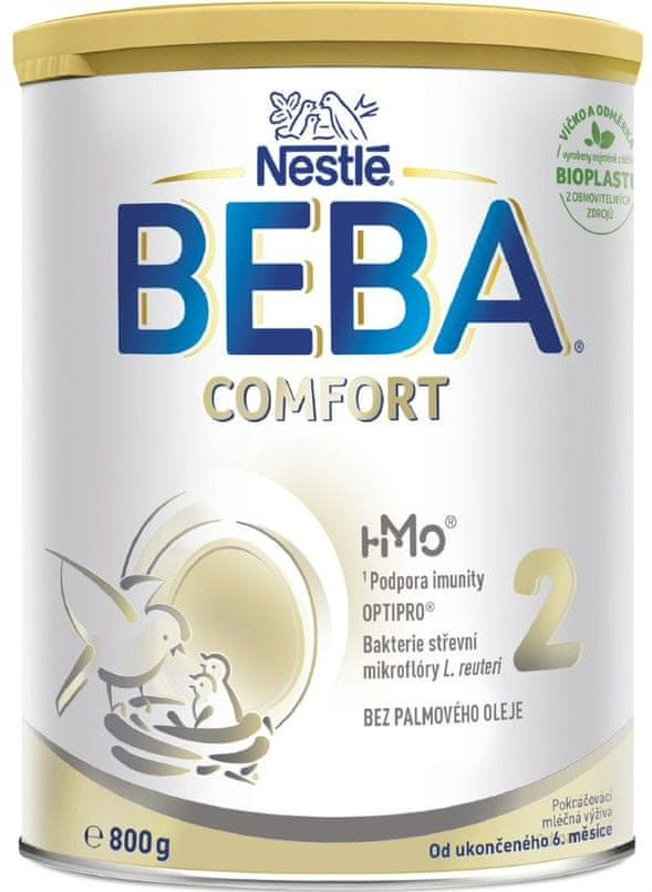 BEBA COMFORT 2 HM-O pokračovací kojenecké mléko, 800 g