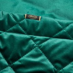 Eurofirany Dekorativní přehoz na postel KRISTIN1 220x240 tmavě zelený