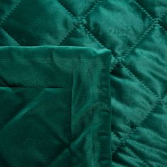 Eurofirany Dekorativní přehoz na postel KRISTIN1 220x240 tmavě zelený