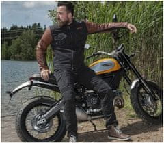 TRILOBITE kevlarové džíny na motocykl Acid Scrambler men černý 42