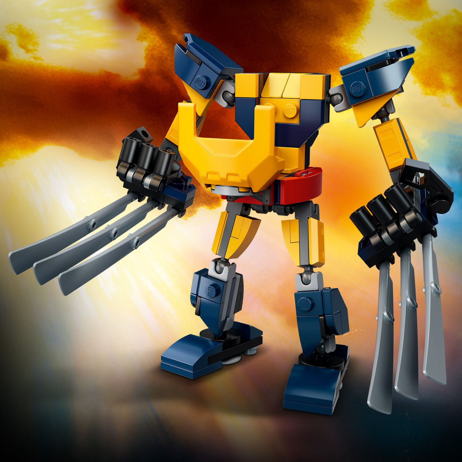 LEGO Super Heroes 76202 Wolverinovo robotické brnenie