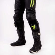 Rebelhorn kalhoty na Motorku Fighter Black/Flo Yellow 44