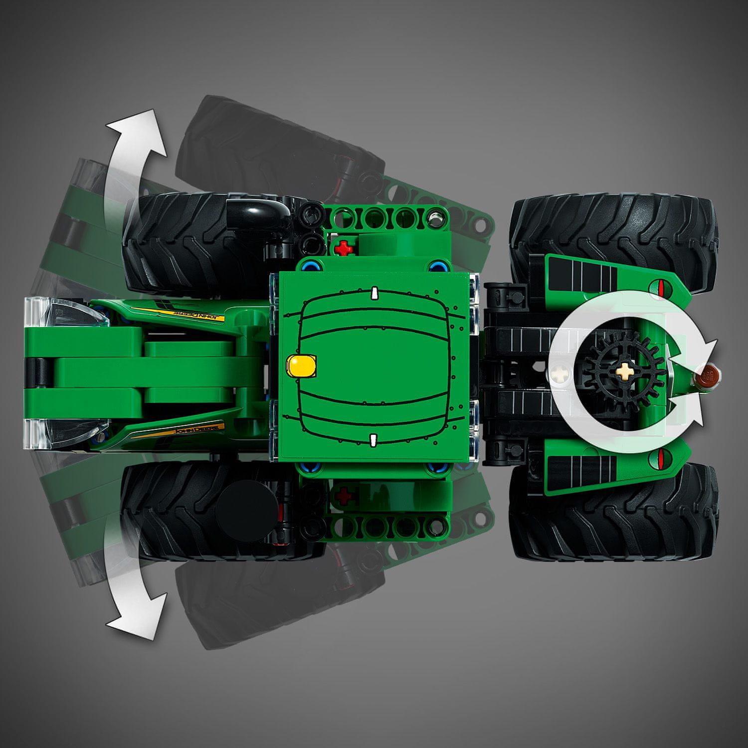 Technic 42136 John Deere 9620R 4WD Tractor 