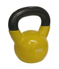 ACRAsport Ketlebel 6 kg vinylový potah