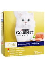 Gourmet Gold Mltp konz. kočka paštiky 8x85g