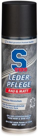 S100 ochranný prostředek LEATHER CARE MATT Sprej na matnou kůži 300 ml