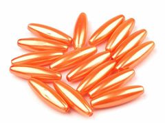 Kraftika 10ks pomerančová kůra plastové voskové korálky / perly