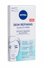 Nivea 8ks skin refining sos clear up strips, lokální péče