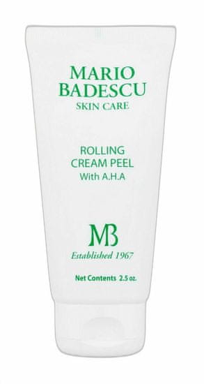 Mario Badescu 75ml cleansers rolling cream peel with a.h.a,