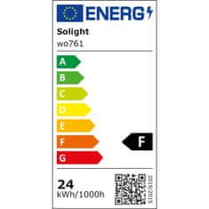 Solight LED stropní světlo Silver, kulaté, 24W, 1800lm, stmívatelné, dálkové ovládání, 38cm, WO761