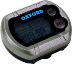 Oxford hodiny a teploměr DIGICLOCK OX562 silver