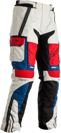 RST kalhoty ADVENTURE-X CE 2402 dámské černo-modro-červeno-šedé