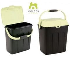 Maelson Box na granule Dry Box černá / slonovinová 3 kg
