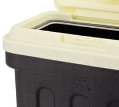 Box na granule Dry Box černá / slonovinová 3 kg