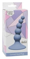 Lola Games Lola Games Ribbed Plug Blue anální kuličky