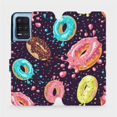 Mobiwear Flip pouzdro na mobil Realme 8 5G - VP19S Donutky