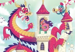 Ravensburger Puzzle & Play Drak na zámku 2x24 dílků