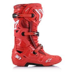 Alpinestars boty TECH 10 2022 černo-bílo-červené 43/9