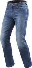 REV´IT! kalhoty jeans PHILLY 2 LF medium modré 28