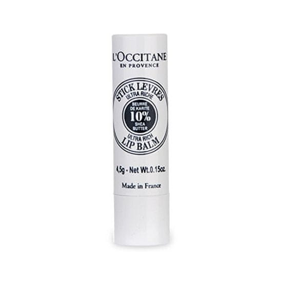 LOccitane EnProvence Výživný balzám na rty 10% Shea Butter (Lip Balm) 4,5 g