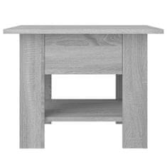 Vidaxl Konferenční stolek šedý sonoma 55 x 55 x 42 cm dřevotříska