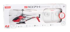 KIK RC helikoptéra SYMA S107H 2,4 GHz RTF RC červená