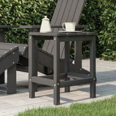 Vidaxl Zahradní stolek Adirondack antracitový 38 x 38 x 46 cm HDPE