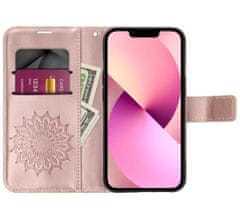 MobilPouzdra.cz Pouzdro MEZZO pro Xiaomi Redmi Note 12 4G, mandala rose gold