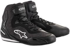 Alpinestars boty FASTER-3 Rideknit černo-bílé 41/8,5