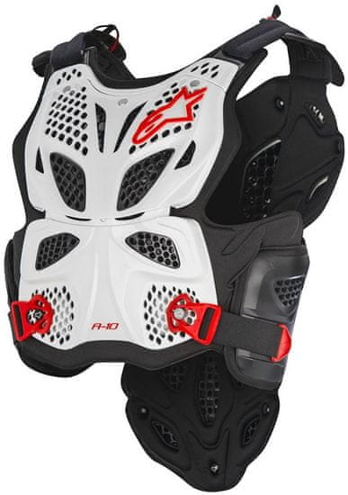 Alpinestars chránič hrudi A-10 2019 černo-bílo-červený