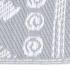 Vidaxl Venkovní koberec, šedý, 190x290 cm, PP