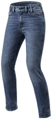 REV´IT! kalhoty jeans VICTORIA SF Short dámské medium modré 29