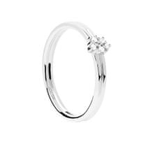 PDPAOLA Půvabný stříbrný prsten se zirkony NOVA Silver AN02-615 (Obvod 56 mm)