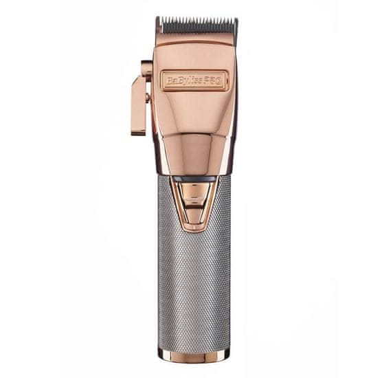 BaBylissPRO Profesionální zastřihovač vlasů FX8700RGE Rose Gold Cord/Cordless Metal Clipper