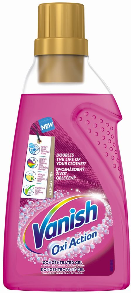 Vanish Oxi Action Gelový odstraňovač skvrn 750 ml