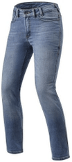 REV´IT! kalhoty jeans VICTORIA SF dámské classic modré 31