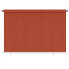 Greatstore Venkovní roleta 220 x 140 cm terakotová HDPE