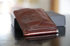 Gentleman's Boutique kožená dolarovka Handy II Chestnut