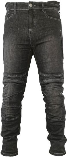 SNAP INDUSTRIES kalhoty jeans CLASSIC Long černé