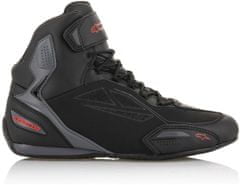 Alpinestars boty FASTER-3 Drystar černo-červeno-šedé 41/8,5