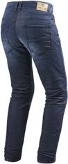 REV´IT! kalhoty jeans VENDOME 2 RF tmavě modré 28