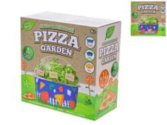 Mikro Trading Grow&decorate vypěstuj si bylinky na pizzu, bylinky 3 druhy v PVC květináči s doplňky v krabičce