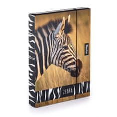 Karton PP Box na sešity A4 Jumbo Zebra