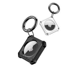 Dux Ducis Key Ring 2x kryt na Apple AirTag, bílý/černý