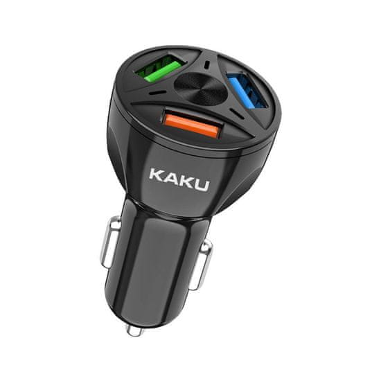 Kaku KSC-486 Bluetooth autonabíječka QC 20W, černá