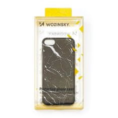WOZINSKY Marble silikonové pouzdro na Samsung Galaxy A73 5G Black