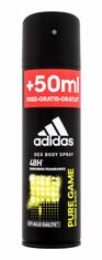 Adidas 200ml pure game 48h, deodorant