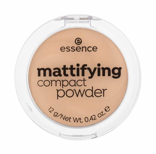 Essence 12g mattifying compact powder, 02 soft beige, pudr