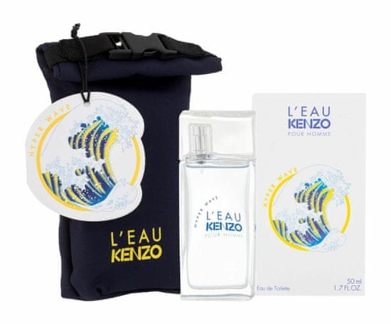 Kenzo 50ml leau pour homme hyper wave, toaletní voda