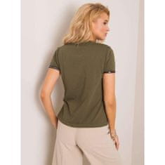 NieZnaszMnie Dámské tričko SALSA khaki TW-TS-G-049.62P_351117 S